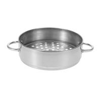 VERDANVERSE Stainless Steel Steaming Basket for Pot Thickened Round Steamer Insert Pan with Dense Fine Even Heat Distribution for Steaming Meat Seafood Vegetables and Dumplings