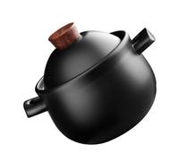 VERDANVERSE Stew Pot for Home Use High Temperature Resistant Claypot Cooking Casserole Dish for Soup Porridge and Braised Chicken Large Capacity Kitchen Stockpot for Family Gatherings and