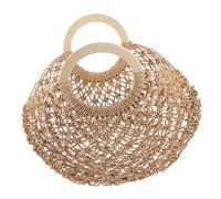 VERDANVERSE Stylish Straw Handbag for Women Lightweight Beach Tote Bag with Handle for Summer Travel Shopping Capacity for Essentials Chic Unique Design