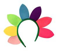 VERDANVERSE Sunflower with Cloth Beautiful Eye-catching Material Design and Petal Headband Holiday Hair Accessories for Women Party and Celebrations