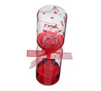VERDANVERSE Temperature Sensitive Glass Ornament Hand Boiler Interactive Sensory Fidget Desk Decoration for Adults Novel Home Art Accessory with Liquid Rising Effect
