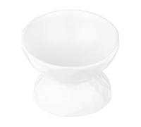 VERDANVERSE Tip Feeding Bowl Elevated Cat Bowl High Base Design Made of Ceramic Material for Water Feeder Use for Slow Feeder Scenarios