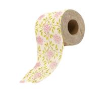VERDANVERSE Toilet Paper Roll Floral Patterned Toilet Tissue for Travel and Home Use with Delicate Design