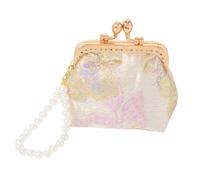 VERDANVERSE Traditional Chinese Brocade Handbag Accents Elegant Purse for Weddings and Travel Sophisticated Design for Women and Girls