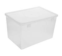 VERDANVERSE Transparent Bread Storage Box Airtight Sealed Container for Fridge and Pantry Clear Bread Dispenser for Homemade Toast and Loaf Kitchen Organizer for Freshness Preservation