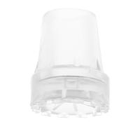 VERDANVERSE Transparent Thickened Rubber Crutch Tip Replacement Hole Non-Slip Cane Foot Pad for Elderly Walking Sticks Heavy-Duty Abrasion-Resistant Traction Caps with Easy Installation