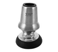 VERDANVERSE Universal 7/8" Black Rubber Crutch Tip with 360° Rotating Articulating Head, Non-Slip Walking Stick End Cap Replacement for Mobility Aids and Crutches
