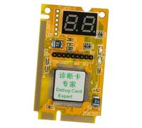 VERDANVERSE Universal Motherboard for Testing Identifying and Components Computer Tester Tool Pci-e Diagnostic Card with Electronic Problems for Professional Technicians