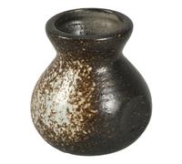 VERDANVERSE Vintage Ceramic Toothpick Holder Porcelain Organizer Cup with Capacity for Restaurant and Home Tabletop Smooth Practical Toothpick Storage Jar in Snowflake White