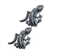 VERDANVERSE Vintage Lizard Ring Set for Men Adjustable Retro 2PCS Red-Eyed Animal Jewelry for Halloween Costumes Goth Style