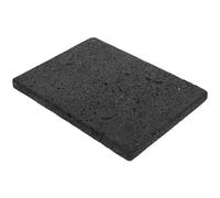 VERDANVERSE Volcanic Rock Korean BBQ Grill Plate 20x15cm Vegetarian Friendly Baking Stone for Home Kitchen Use, Supports Healthy Eating with Exotic Touch, for Plant-Based Diets and Indoor