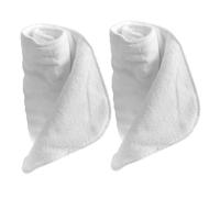 VERDANVERSE Washable Adult Diaper Booster Pads 2pcs Large 19x62cm White Reusable Microfiber Incontinence Under Pads for Elderly Men and Women