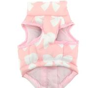 VERDANVERSE Waterproof Pet Dog Winter Vest in Pink, Reversible Cotton Warm Dog Apparel for Running and Doing Sports, Fashionable No Edges Pet Coat for Cold Weather