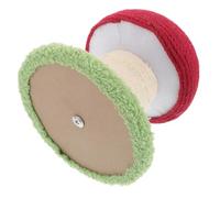 VERDANVERSE Wear Resistant Sisal Mushroom Scratching Post for Cats Red Multi Functional Indoor Cat Healthy Claw Care and Interactive Play with Stylish Design