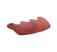 VERDANVERSE Wooden Gua Sha Massage Tool Wood Therapy Board with Scalloped Edge for Muscle Sculpting and Body Therapy Relaxation Neck Hand Waist Leg Foot Massager with Natural Wood Patterns