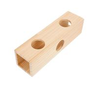 VERDANVERSE Wooden Hamster Tunnel Small Pet Maze House for Exercising and Exploring Interactive Labyrinth Plaything for Hamsters Gerbils and Small Animals