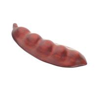 VERDANVERSE Wooden Hand Massager Elderly Palm Finger Strength Exercise Ball Unique Pea Shaped Ornament for Car Rearview Mirror and Bag