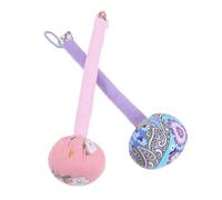 VERDANVERSE Wormwood Handheld Massage Hammer 2pcs Portable Herbal Body Massager for Back Office and Foot Relief Manual Muscle Relaxation Tool for Home Use