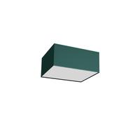 Verde Green Ceiling Light Square 400mm 2xE27 MLP7874