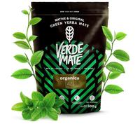 Verde Mate Organic Yerba Mate Tea 500g - Air-dried, Unsmoked, Without Stems or Powder, Pure Despalada from Brazil