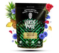 Verde Mate Roasted Yerba Mate Tea Advocaat 400g - Rich & Creamy with Smooth Caramel and Cocoa Notes, Exotic Energy from Brazil