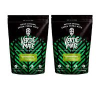 Verde Mate Yerba Mate Tea Chimarrao 2x500g - Fine Powder Yerba Mate with Stems, Traditional Brazilian Style, Bright Green Energy from Brazil