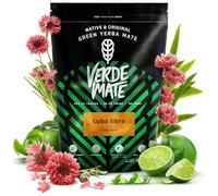 Verde Mate Yerba Mate Tea Cuba Libre 400g - Air-dried, Unsmoked, Without Stems or Powder, Caribbean-Style Energy from Brazil