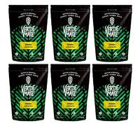 Verde Mate Yerba Mate Tea Limon 6x500g - Air-dried, Unsmoked, Without Stems or Powder, Citrus Infused Blend from Brazil