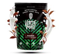 Verde Mate Yerba Mate Tea Tostada 500g - Roasted Yerba Mate with Smooth Caramel and Cocoa Notes, Pure Leaf Taste from Brazil