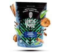 Verde Mate Yerba Mate Tea Winter Edition 500g - Air-dried, Unsmoked, Without Stems or Powder, Apple & Cinnamon Blend from Brazil
