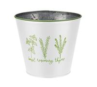 VERDENIA Coaster, White, 12x12x10cm