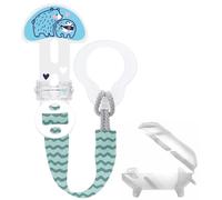 Verdes Mam Pacifier Clip, Pacifier Tape with Protective Pack, Adjustable Length, Washable