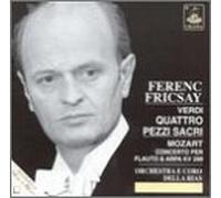 Verdi - 4 Sacred Pieces / Flute & Harp Concerto K 299