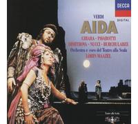Verdi: Aida / Chiara, Pavarotti, Dimitrova, Nucci, Burchuladze, Maazel (1990) Audio CD