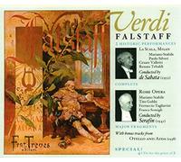 Verdi: Falstaff - 2 Historic Performances: La Scala - Verdi: Falstaff - 2 Historic performances(4CD)