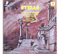 Verdi - Fausto Cleva / Mario Del Monaco - Verdi. Otello. Mario del Monaco. Metropolitan Opera. 3 Vinyl LP Box.