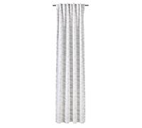 Verdi Finn Tab-Top Curtain 140 x 245 cm Taupe Wavy Look