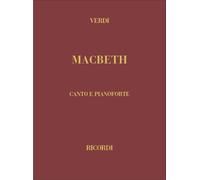 Verdi Giuseppe - Macbeth (Rilegato Ricordi Piano Voce)