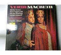 VERDI Giuseppe - VERDI, Giuseppe: Macbeth -- Claudio Abbado (cond), Orchestra del Teatro alla Scala, Verrett, Cappuccilli, Domingo -- DEUTSCHE GRAMMOPHON () --
