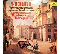 Verdi - Giuseppe Verdi , Herbert Von Karajan , Berliner Philharmoniker - Verdi. Ouvertüren. Karajan - Deutsche Grammophon - 2707 090