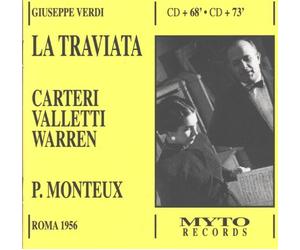 Verdi: La Traviata. Carteri; Valletti; Warren; Monteux (2001-10-30)