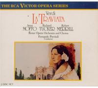 VERDI: La Traviata / Rome Opera House Orchestra & Chorus, Previtali, Moffo, Tucker, Merrill