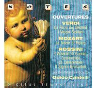 Verdi, Mozart, Rossini Ouvertures / Guido Cantelli