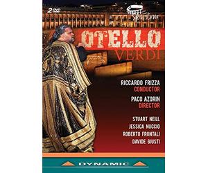 Verdi: Otello [Stuart Neill; Jessica Nuccio; Davide Giusti; Roberto Frontali; Tamta Tarieli; Riccardo Frizza] [Dynamic: 37767] [DVD]