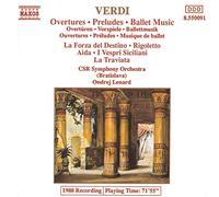 Verdi: Overtures, Preludes and Ballet Music