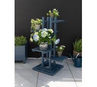 Verdi Plant Stand Norfolk Leisure Lifestyle Dark Blue One Size