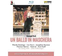 Verdi: Un Ballo in Maschera – Placido Domingo, Leo Nucci, Josephine – DVD – ARTHAUS