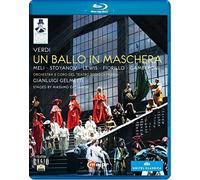 Gelmettiorch Parmameli Verdi: Un Ballo In Maschera Blu-Ray 724304 NEW