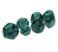 Verdigris Grecian Vase Dice- DCC Funky 7-set