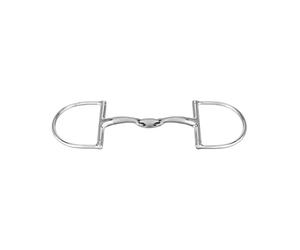 Verdun double curb bit for horse Sprenger Satinox